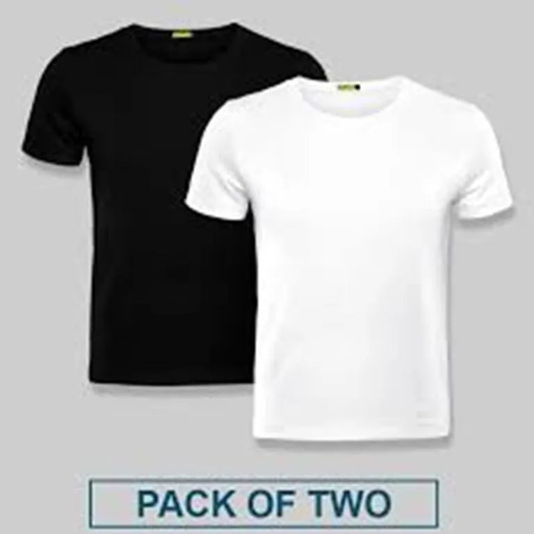 Pack of 2 Summer T-Shirts in Export Quality Fabric for Men and Women