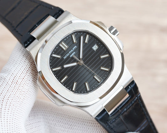 Patek Philippe Geneve Leather Strap Watch Master Copy