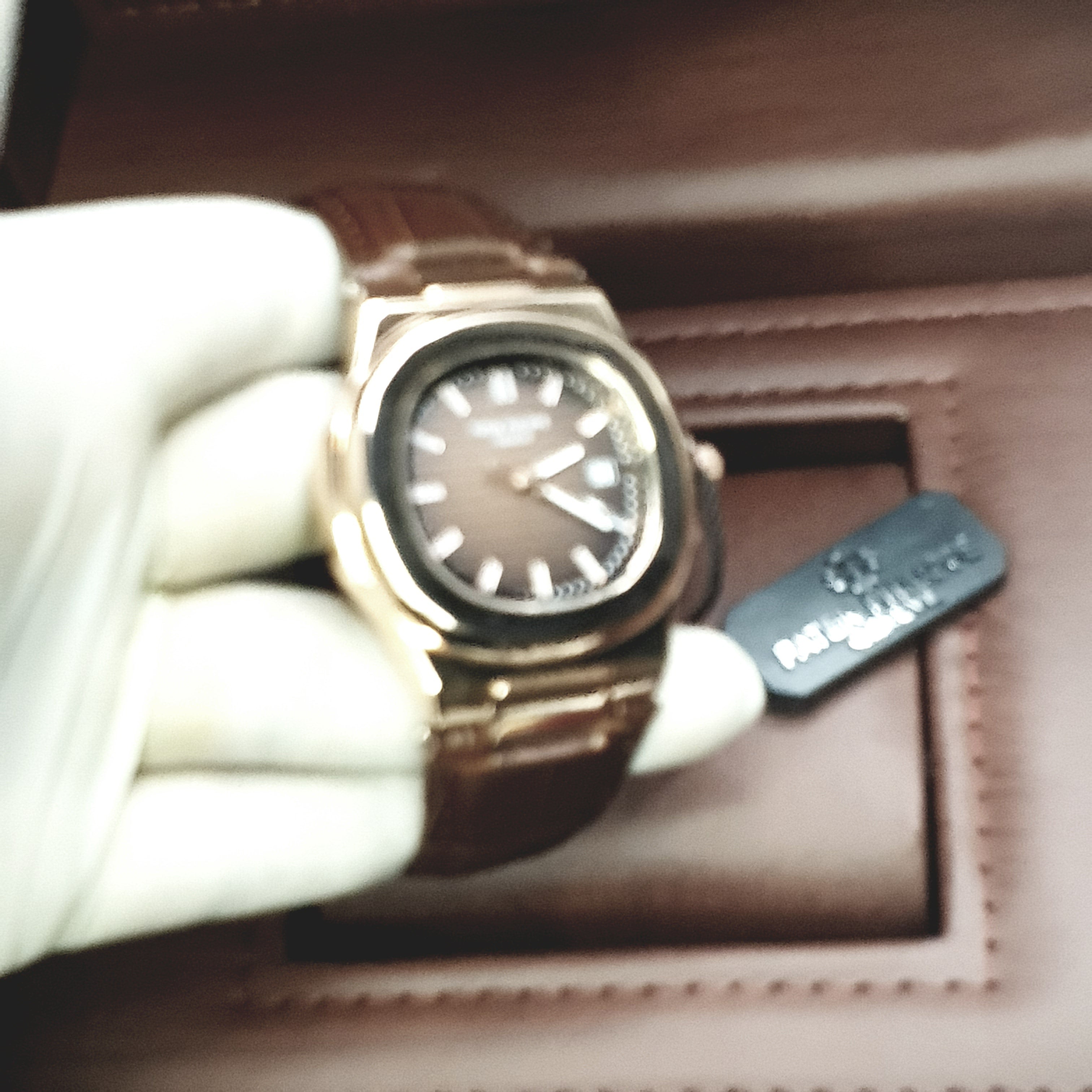 Introducing the Patek Philippe Geneve Brown Leather Strap Watch Master Copy