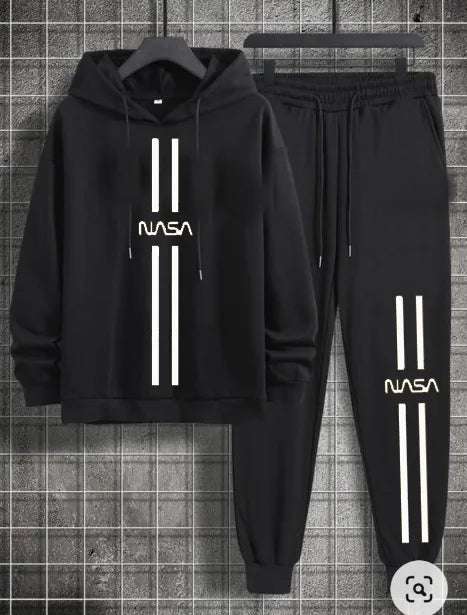 NASA Print Winter Tracksuit (Hoodie + Trouser)