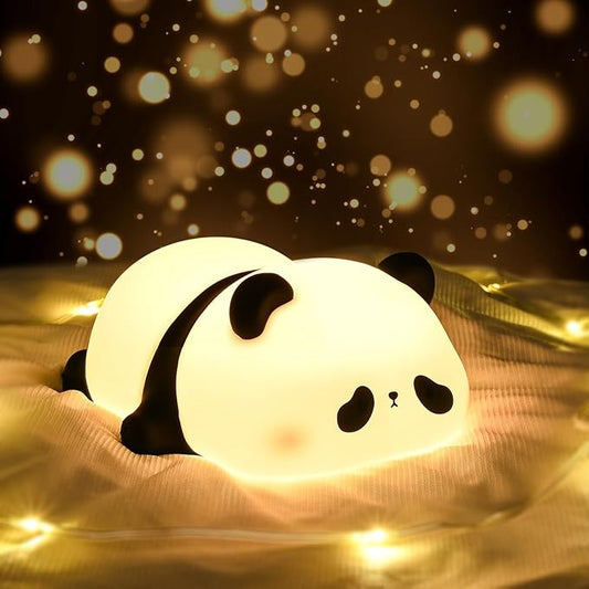 Children's Night Light, Panda Lamp, Dimmable, Cute Panda LED Bedside Lamp