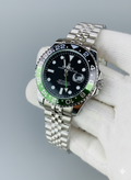 Rolex GMT-Master II "Sprite" Green & Black Left-Handed Jubilee Bracelet Watch Master Copy