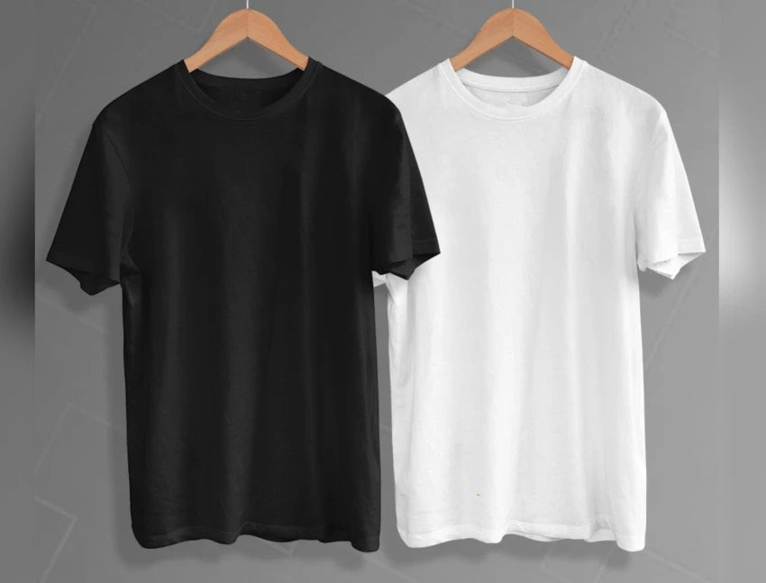 Pack of 2 Summer T-Shirts in Export Quality Fabric for Men and Women