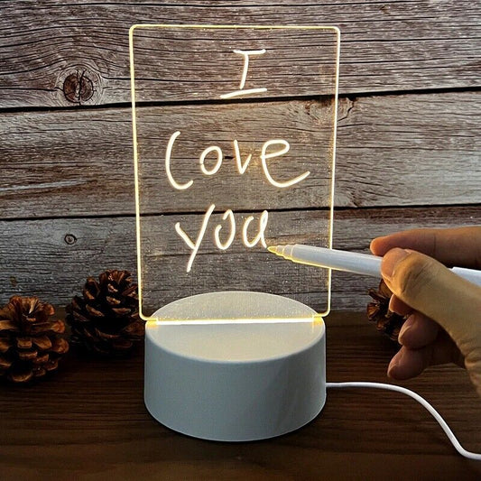 LED Note Board acrylic night light